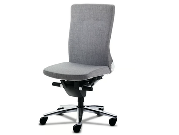 LAMIGA - Office chair with castors with 5-Spoke base by König Neurath - view 2
